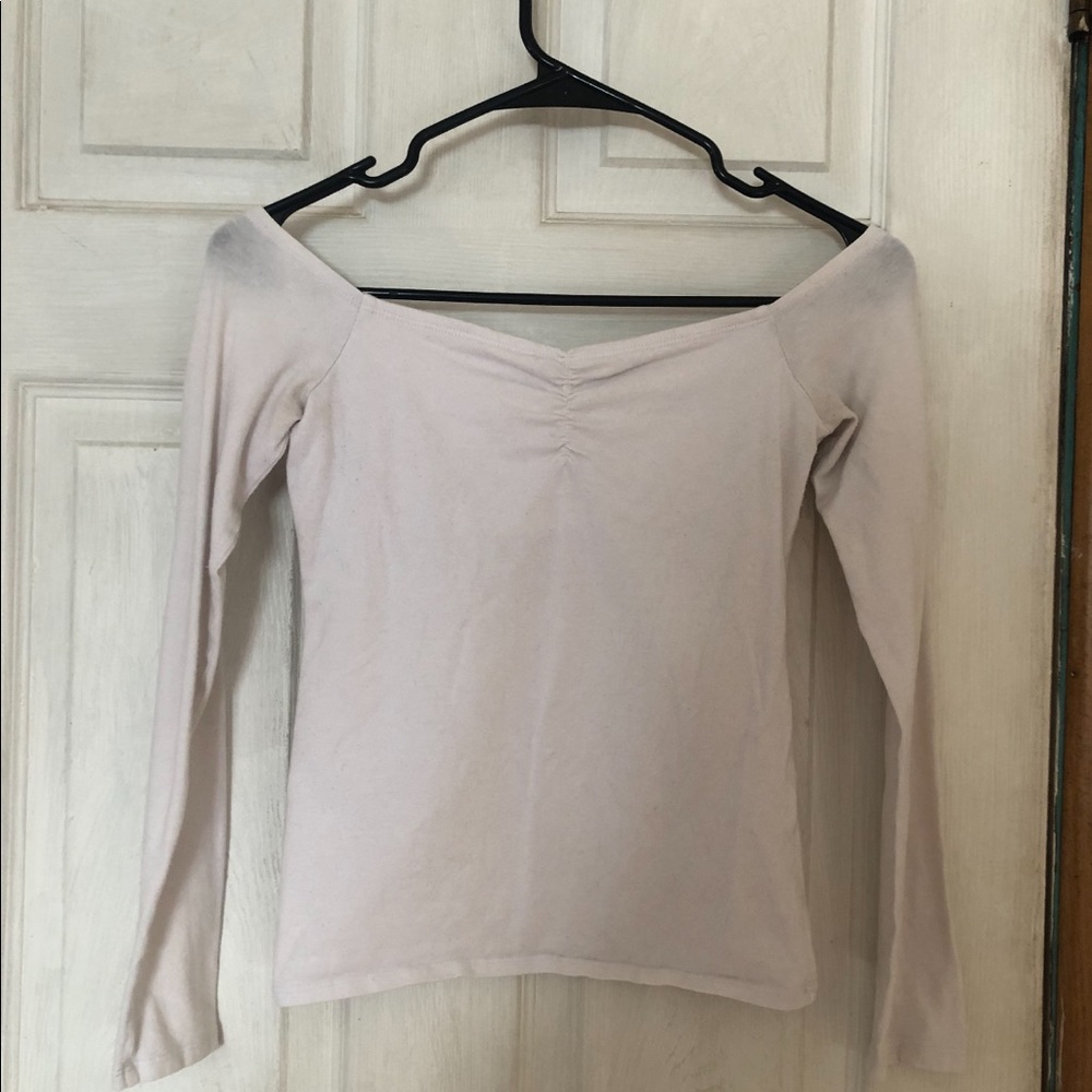 Hollister off shoulder long sleeve